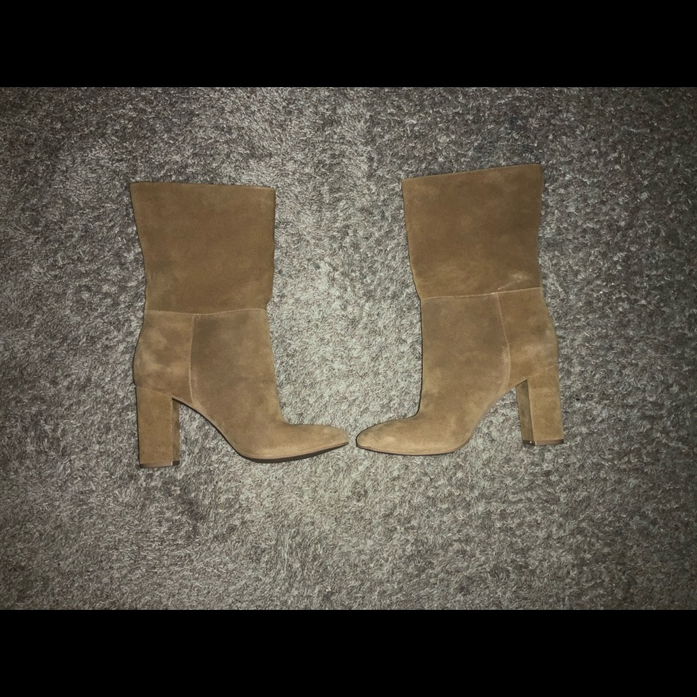 Never worn mid calf boots
